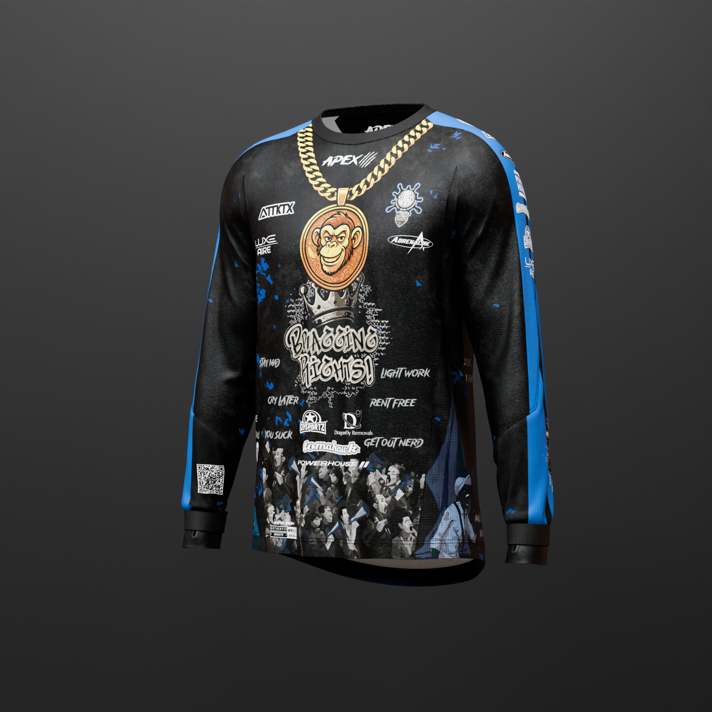 Bragging Rights "Monkeys" 2026 Playing Jersey - Pre Order